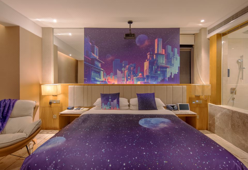 Four Points by Sheraton Shanghai KangqiaoMotion Video Themed Room