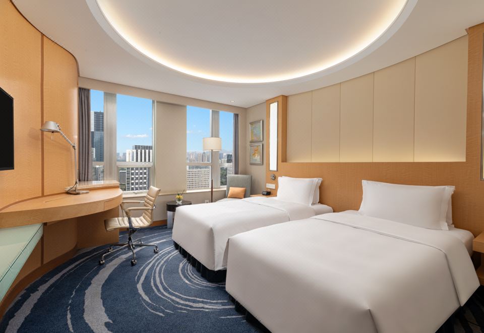 家庭连通房-大床连双床