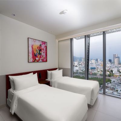 溫克生活雙臥室城景 峴港河畔溫克飯店優惠