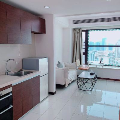 蜜享LOFT複試大床套房 易成國際酒店公寓（珠海華髮商都店）優惠