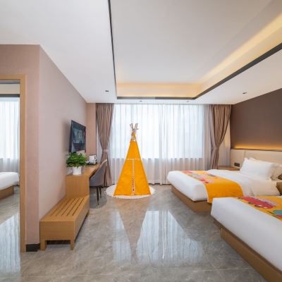 親子套房（獨立主臥+孩童帳篷+孩童用品） 珠海金君瑤飯店（拱北口岸店）優惠