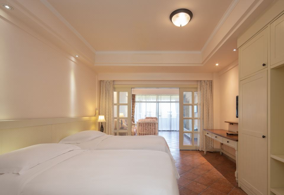 佩夏豪华温泉双床套房【地中海风情+欧式浪漫+私人泡池】