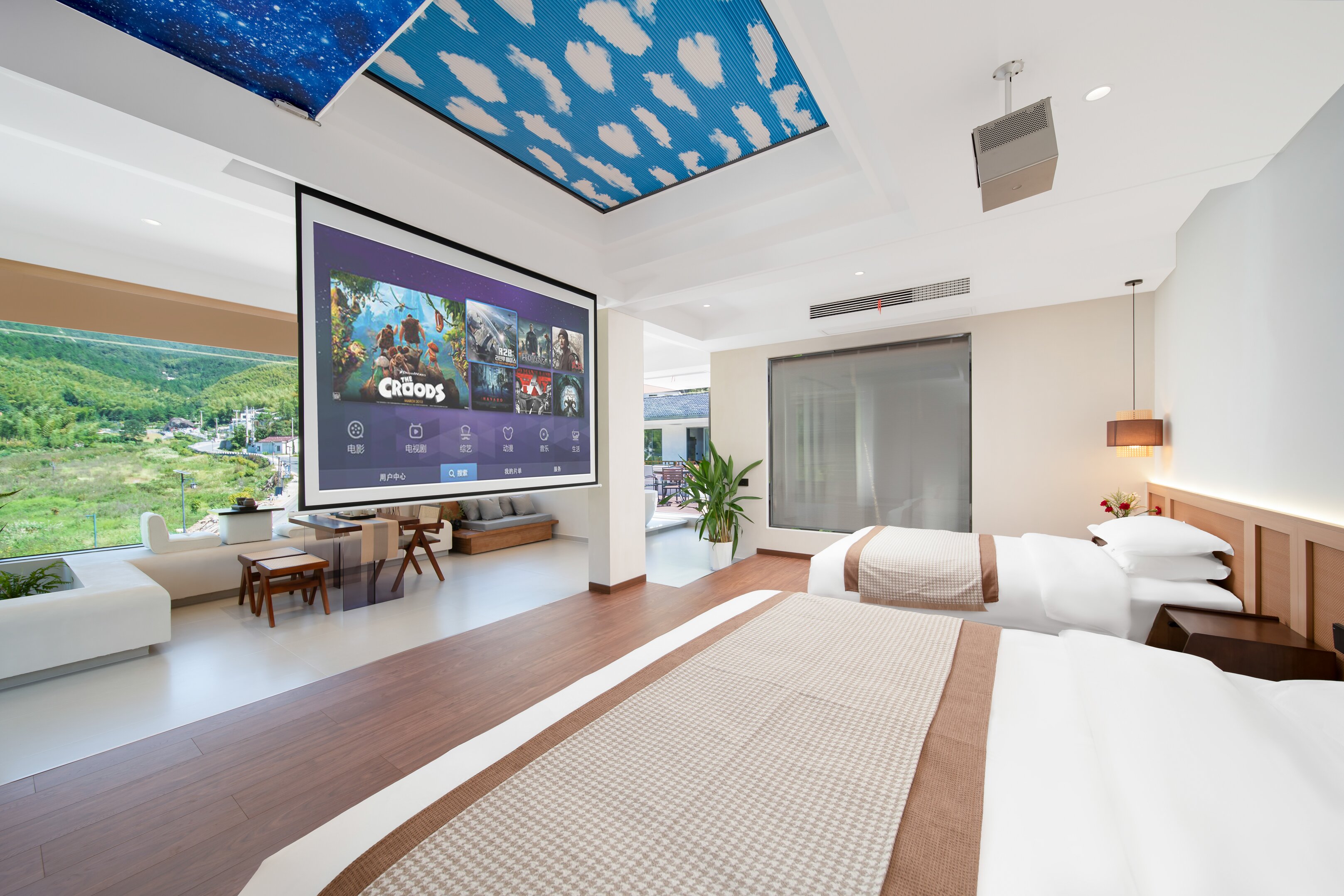 兰溪－繁星豪华家庭房（零压床垫＋独立观景阳台）