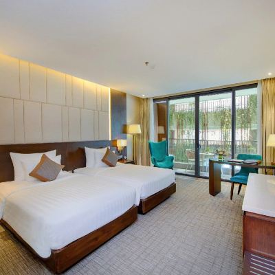 泳池景雙床房 峴港新東方飯店優惠