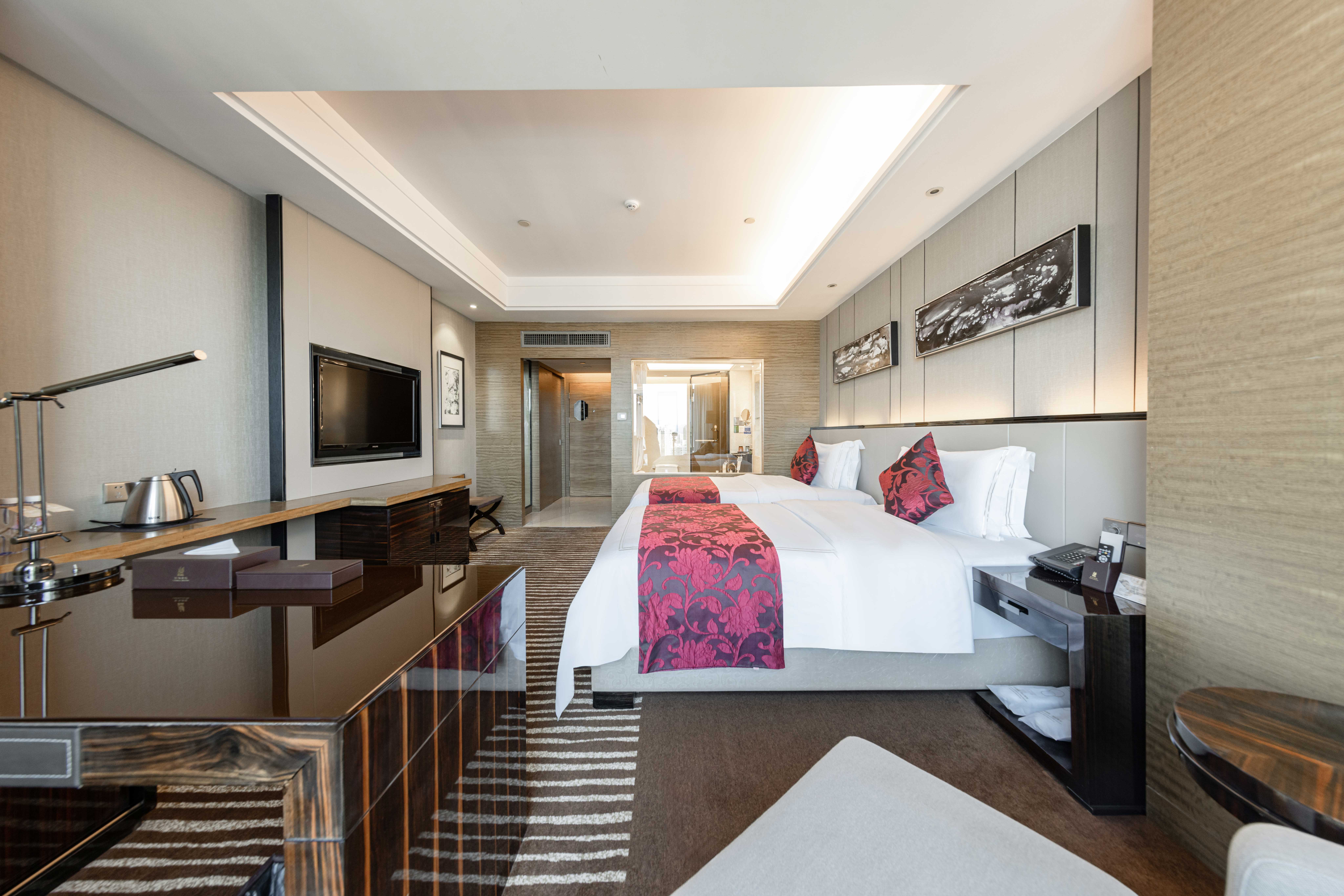 Shenzhen YANGBANGLANGYUE International HotelCity View Twin Room