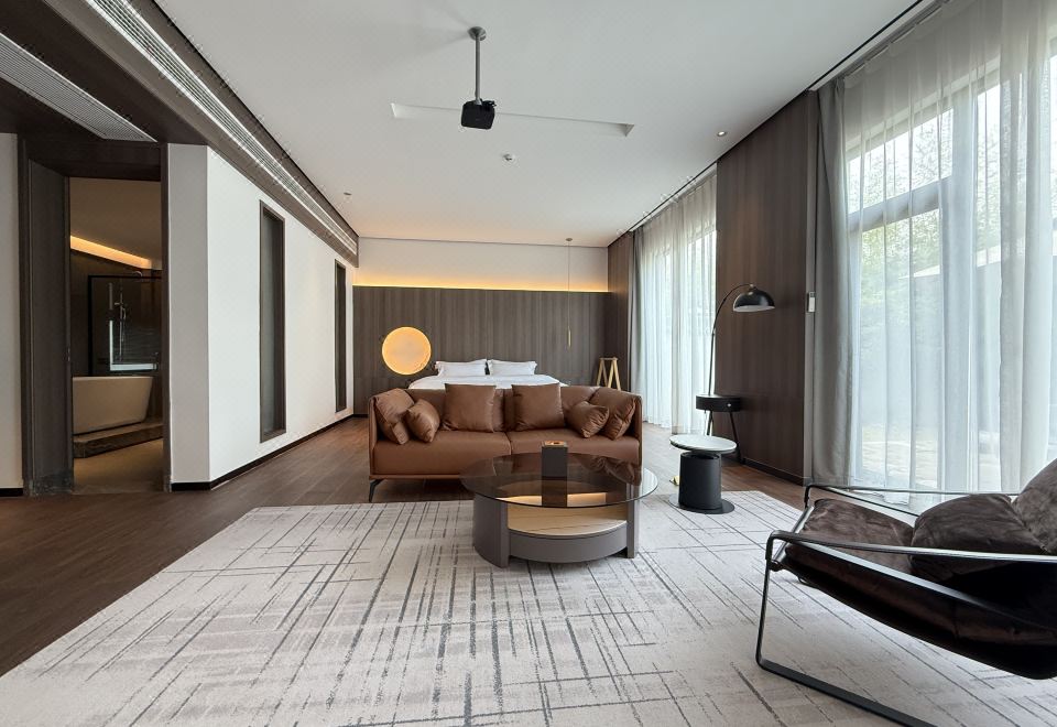 沐·柚香小院（巨幕投影+小冰箱+浴缸+智能马桶）