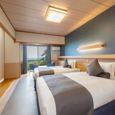 【オーシャンビュー】和モダンツイン Wan's Resort 城ヶ崎海岸 クーポン