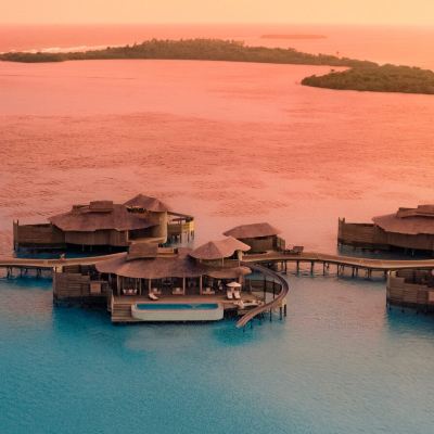 1卧室日落水上別墅帶滑梯 索尼瓦賈尼島度假村優惠