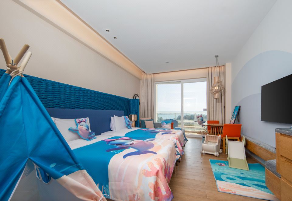 海豚靈寶兒雙床房