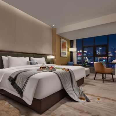 楚韻·尊享景觀大床房 武漢CBD楚世家麗呈華廷酒店優惠