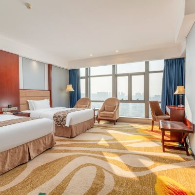 豪華城景雙床房 佛山東江國際大酒店優惠