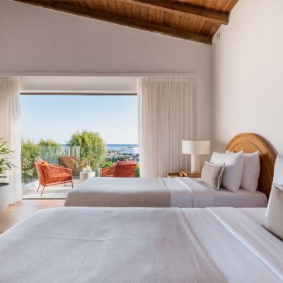 Two Bedroom Bungalow Suite Sea View Grecotel LUX ME Dama Dama Promo Code