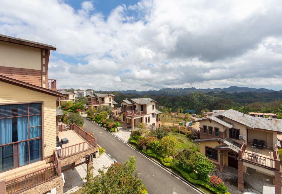 扶風·超豪別墅·家庭3臥房+花園景觀+廚房+實木家俱