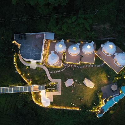 竹上星空露營套房 邛崍竹上花楸民宿優惠