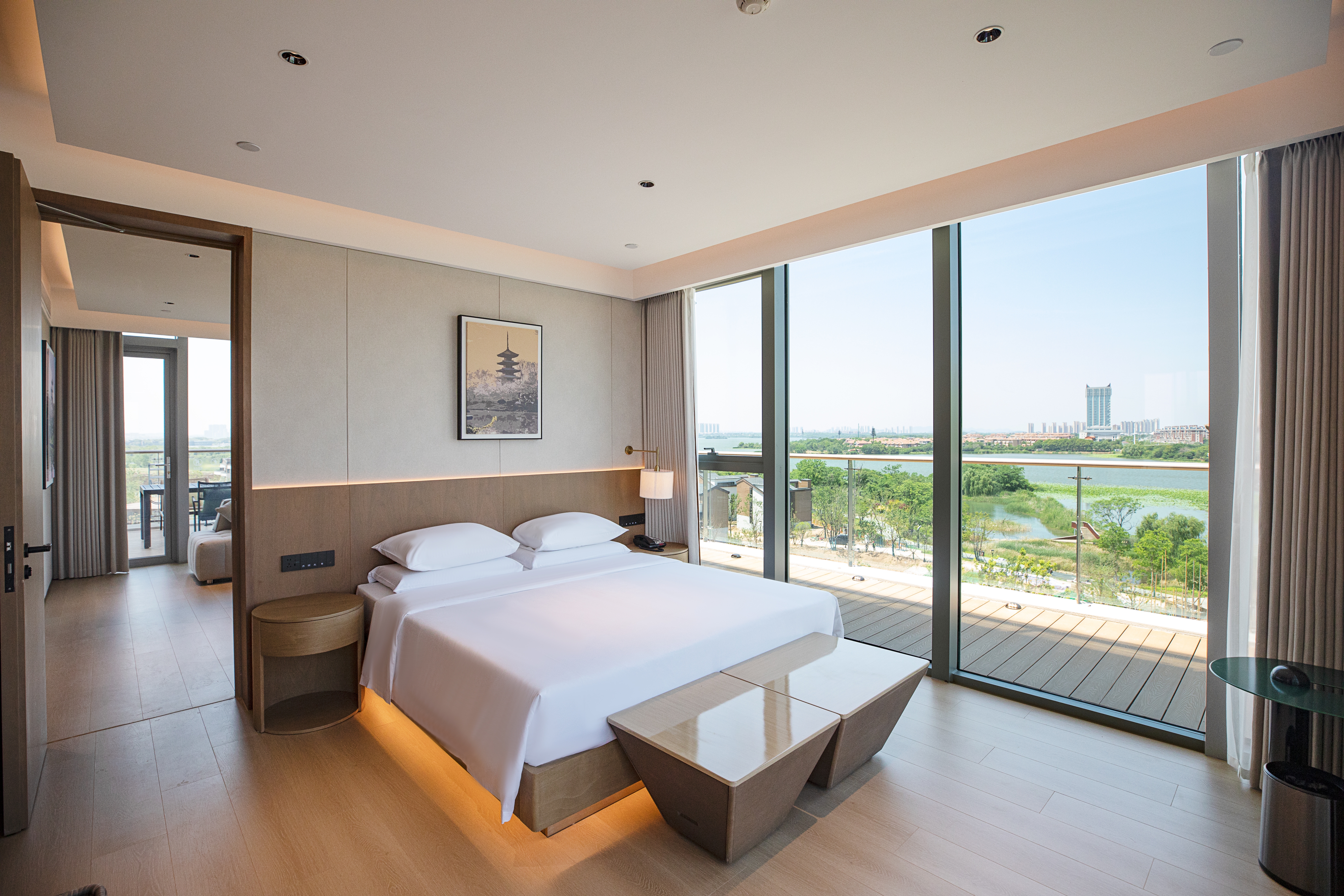 星湖景致套房「270°超大阳台·一室一厅·智能马桶」