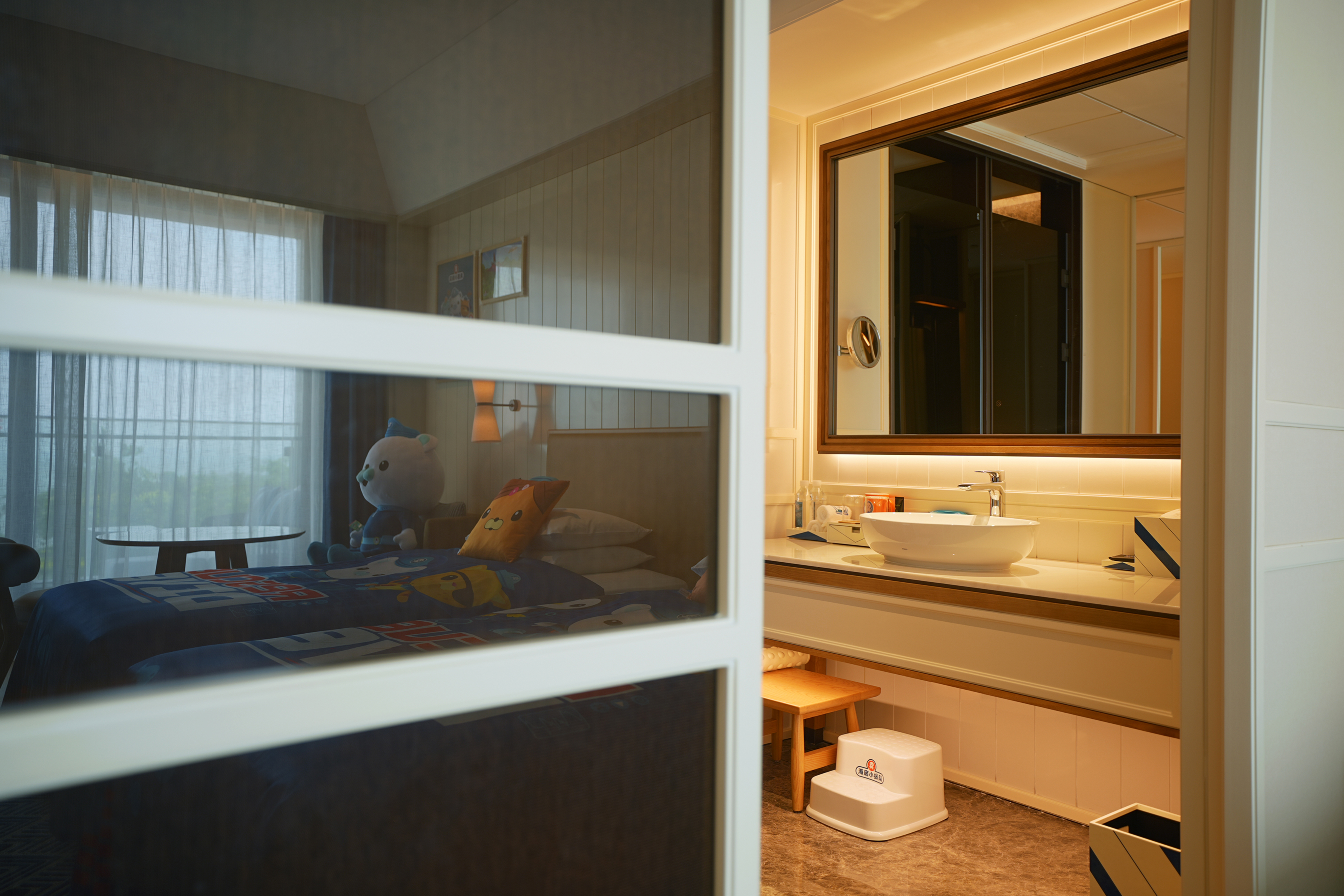 海底小纵队主题海景露台大床房