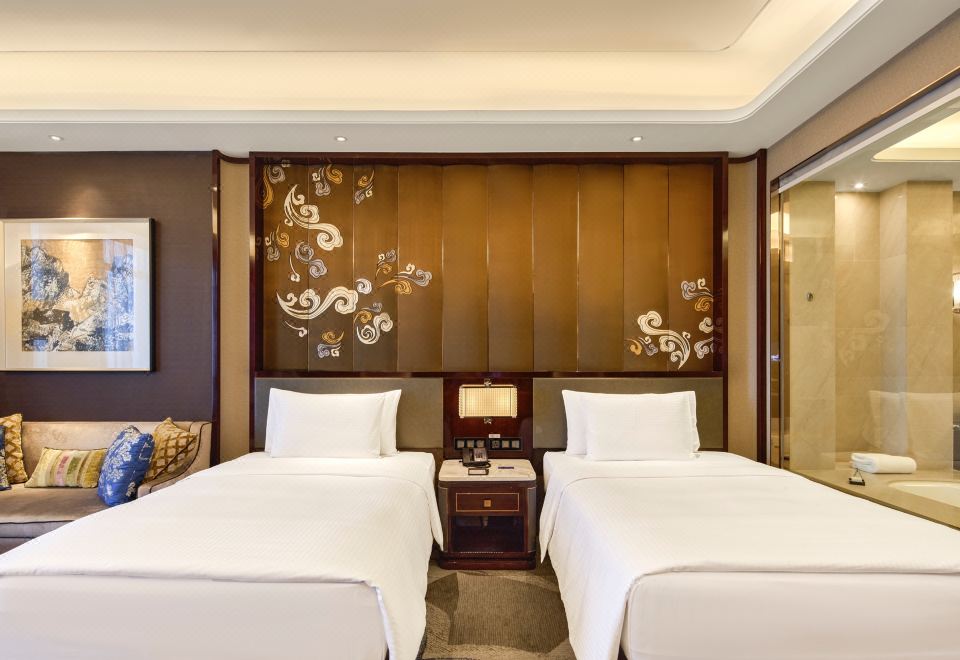 豪华双床房-探索凤城都市丽影