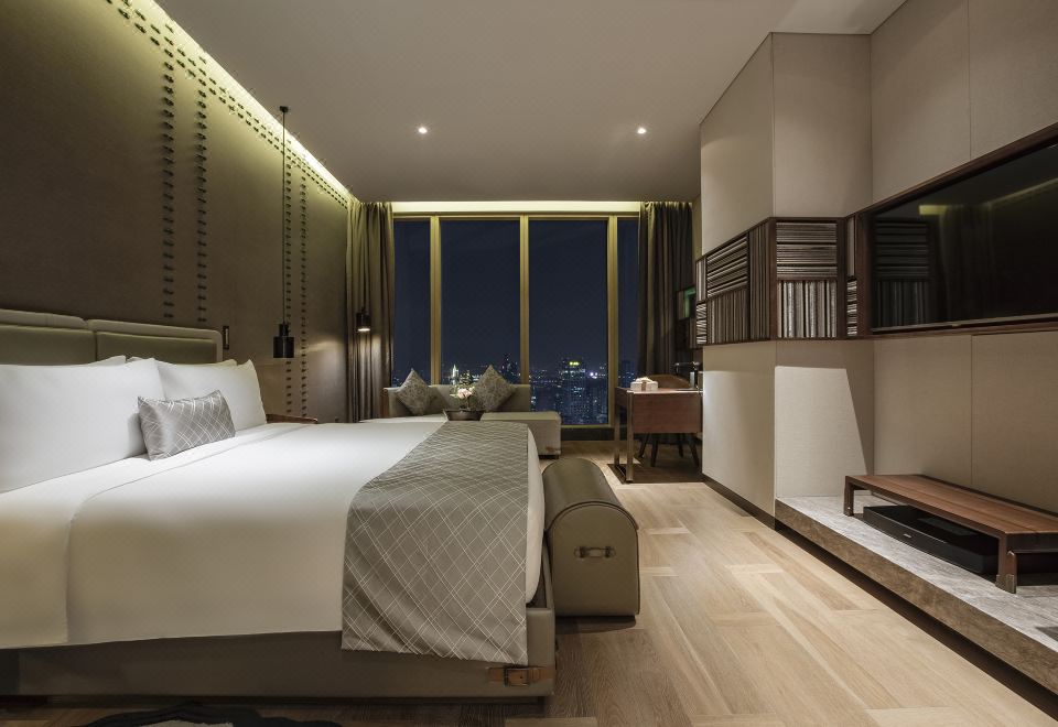 豪華大床房-月色如許