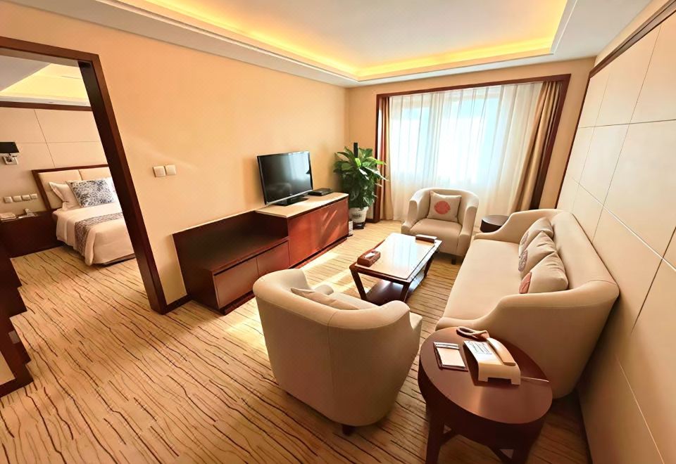 Guizhou Mansion BeijingComfort Suite (City View + Double Bed + Single Bed + Humidifier)