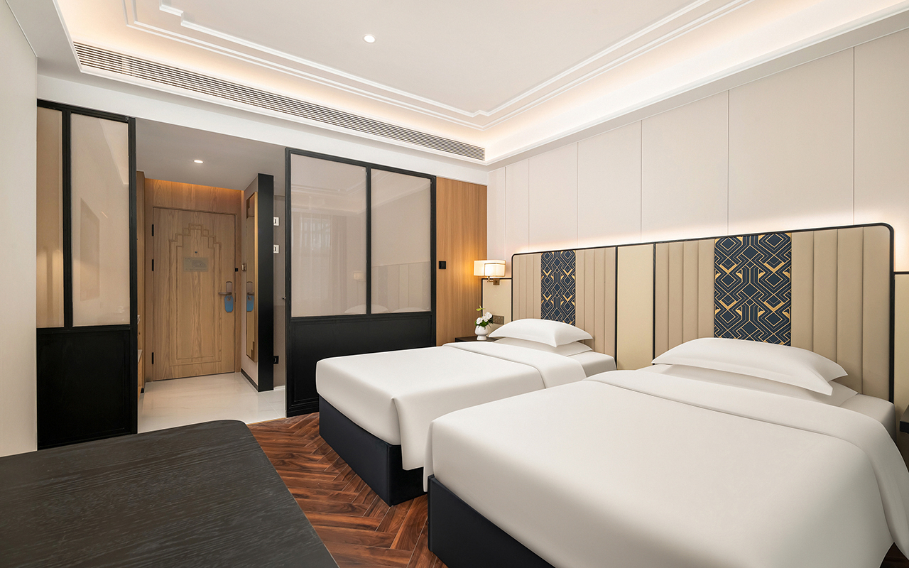 行政尊享双床房（智能设备-防蟎床垫-茶具）