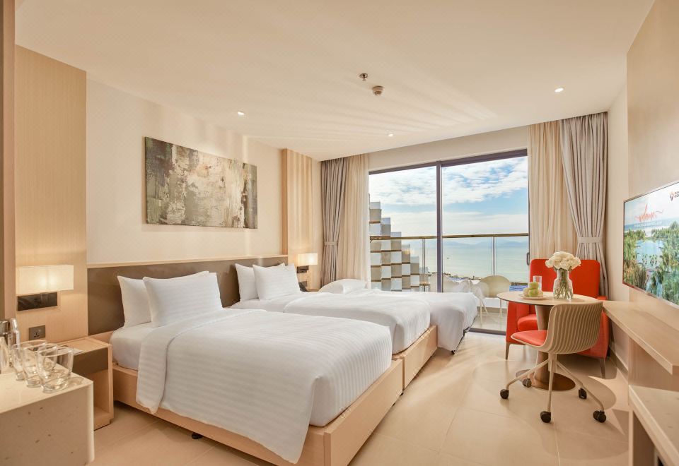 豪華雙床房（帶陽臺）