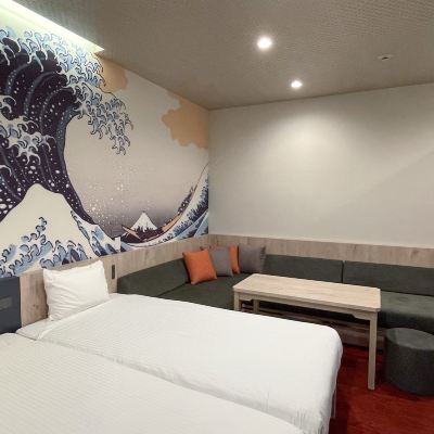 高級家庭房 北齋 1-3人 星期一公寓Premium京都七條堀川優惠