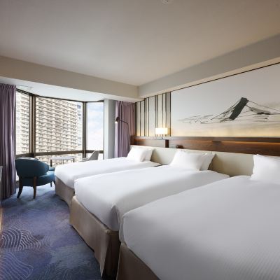 行政雙床房城市側（成人三人入住） 淺草豪景飯店優惠