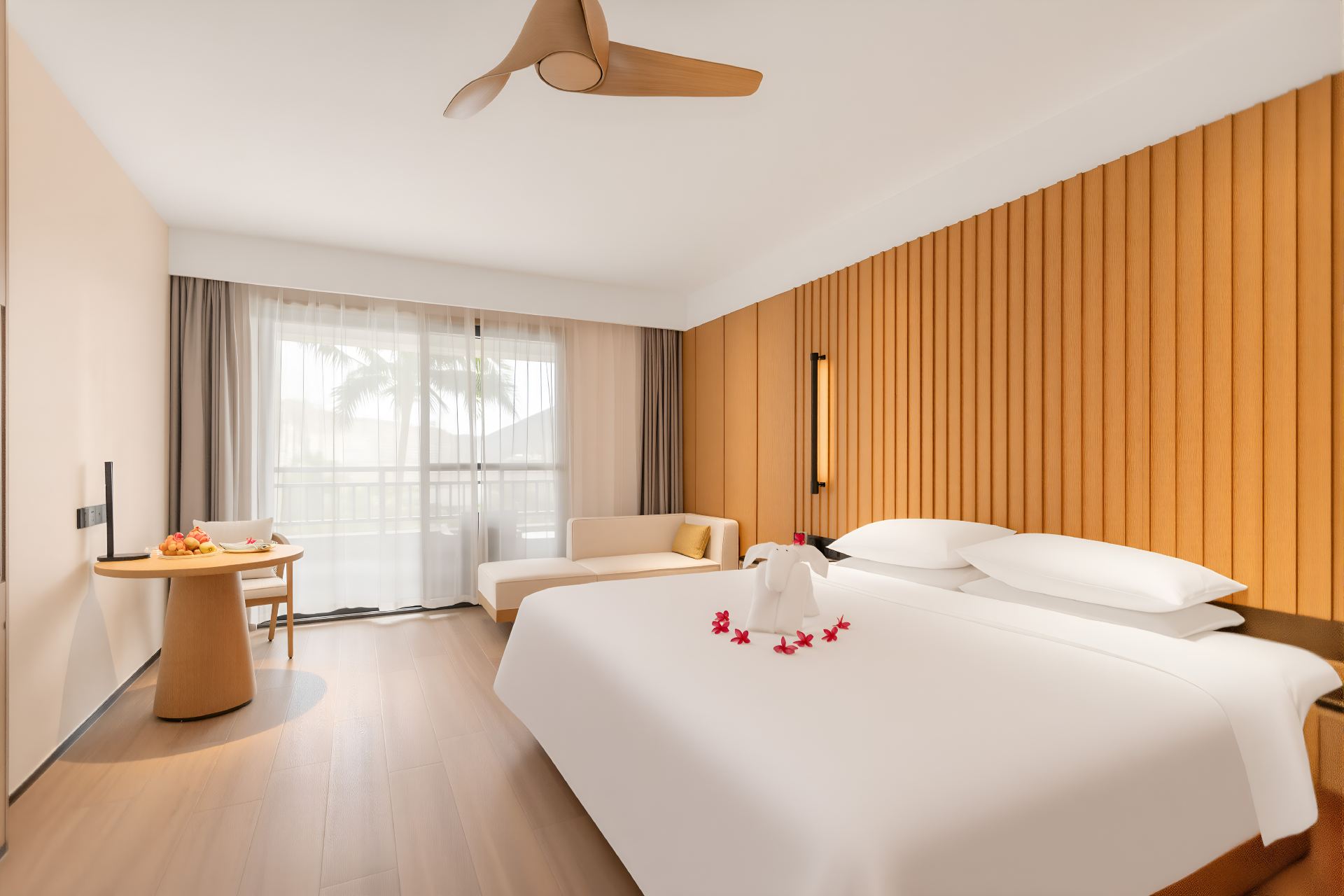 Dongrong Poolside Deluxe Double Bed Room