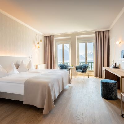 Executive Double Room with Lake View and Balcony, Non Smoking Seehotel Waldstätterhof Swiss Quality Promo Code