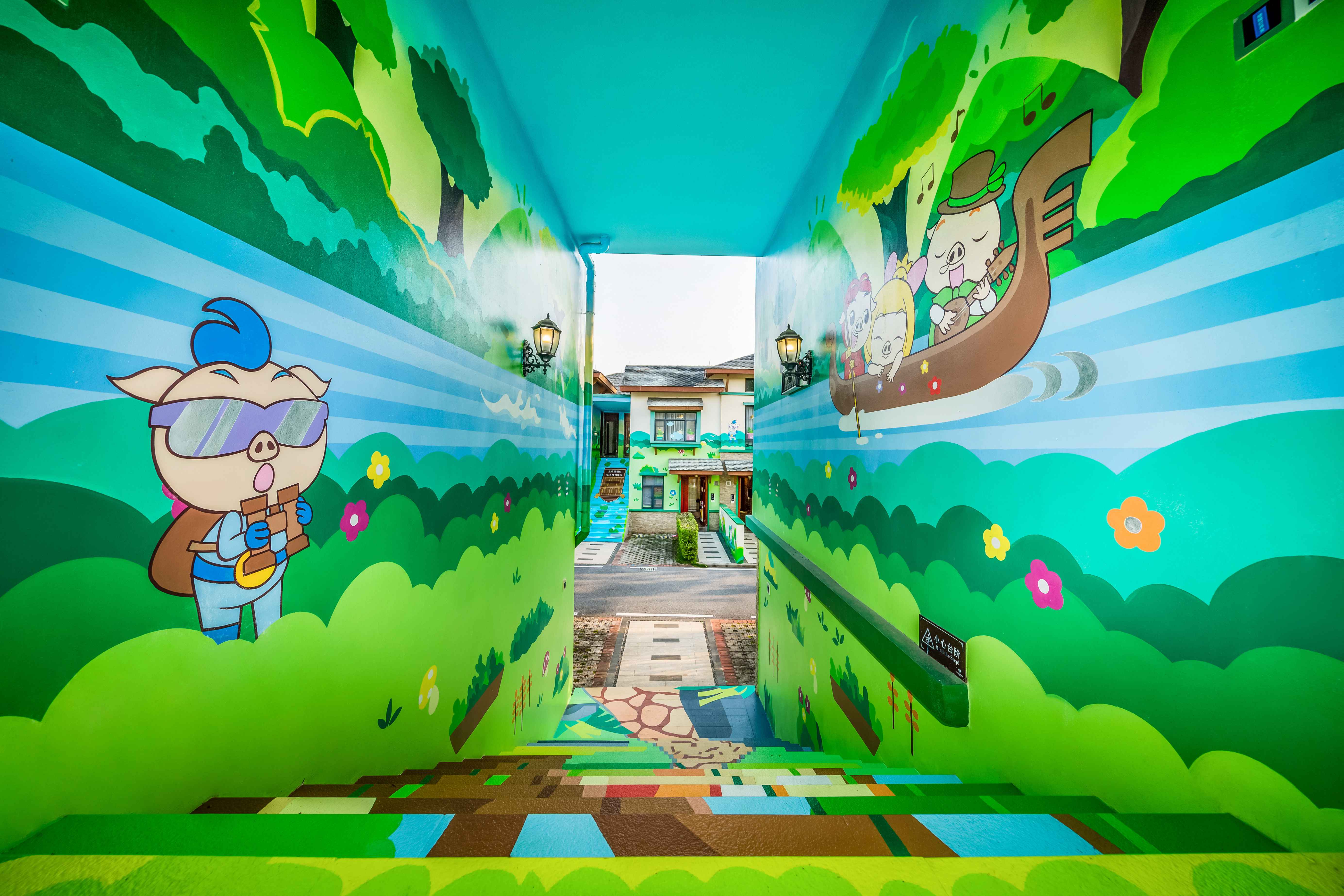 酷芽猪猪侠三床套房