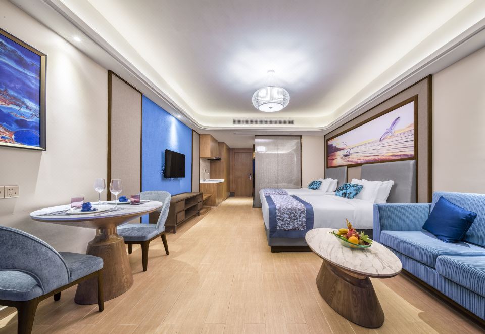 高级海景双床房