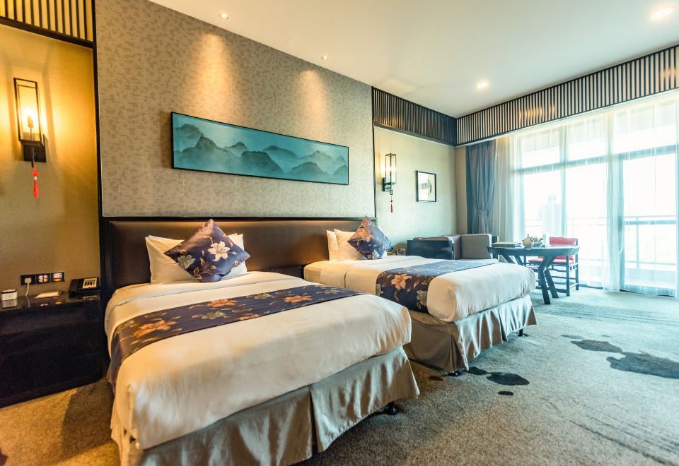 奢華私湯雙床房