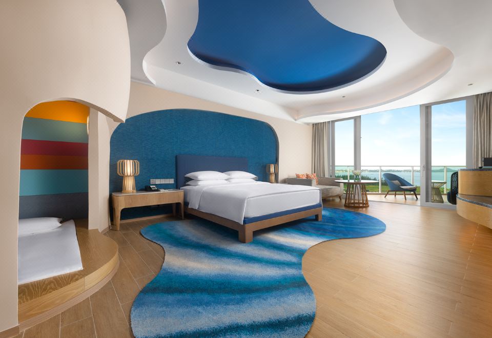 嘉賓軒豪華海景童趣家庭大床房