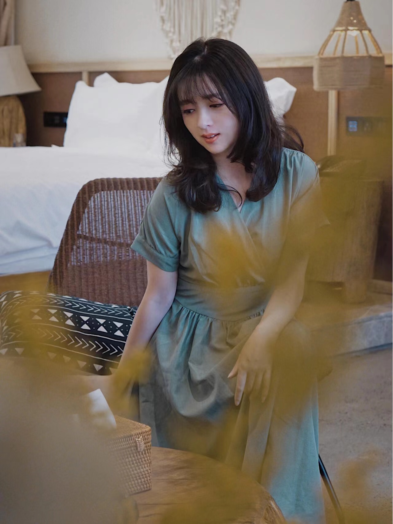 豪华花园泡池套房