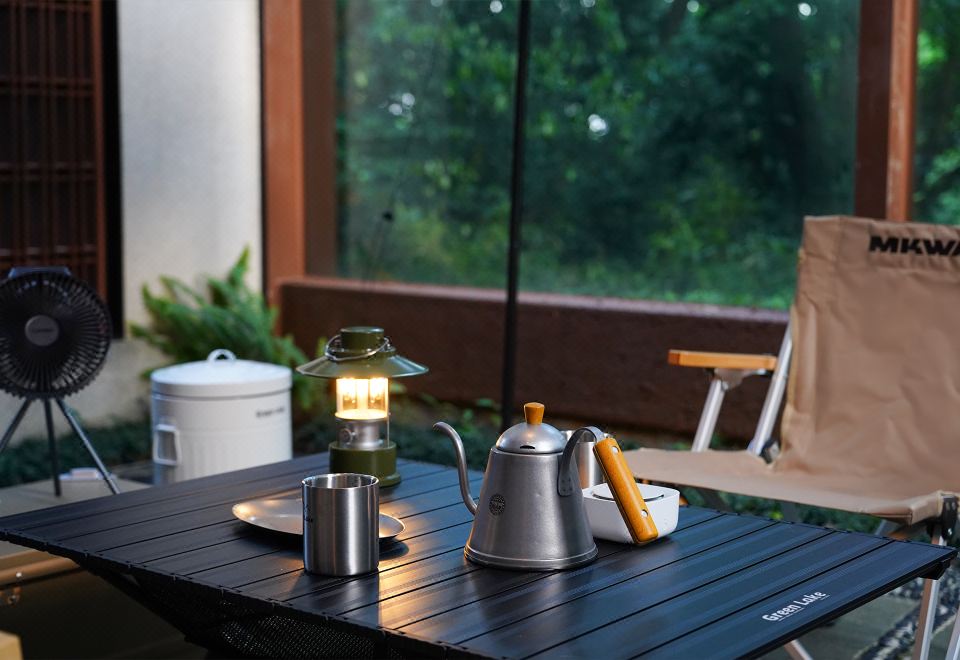 露營寵物庭院大床房