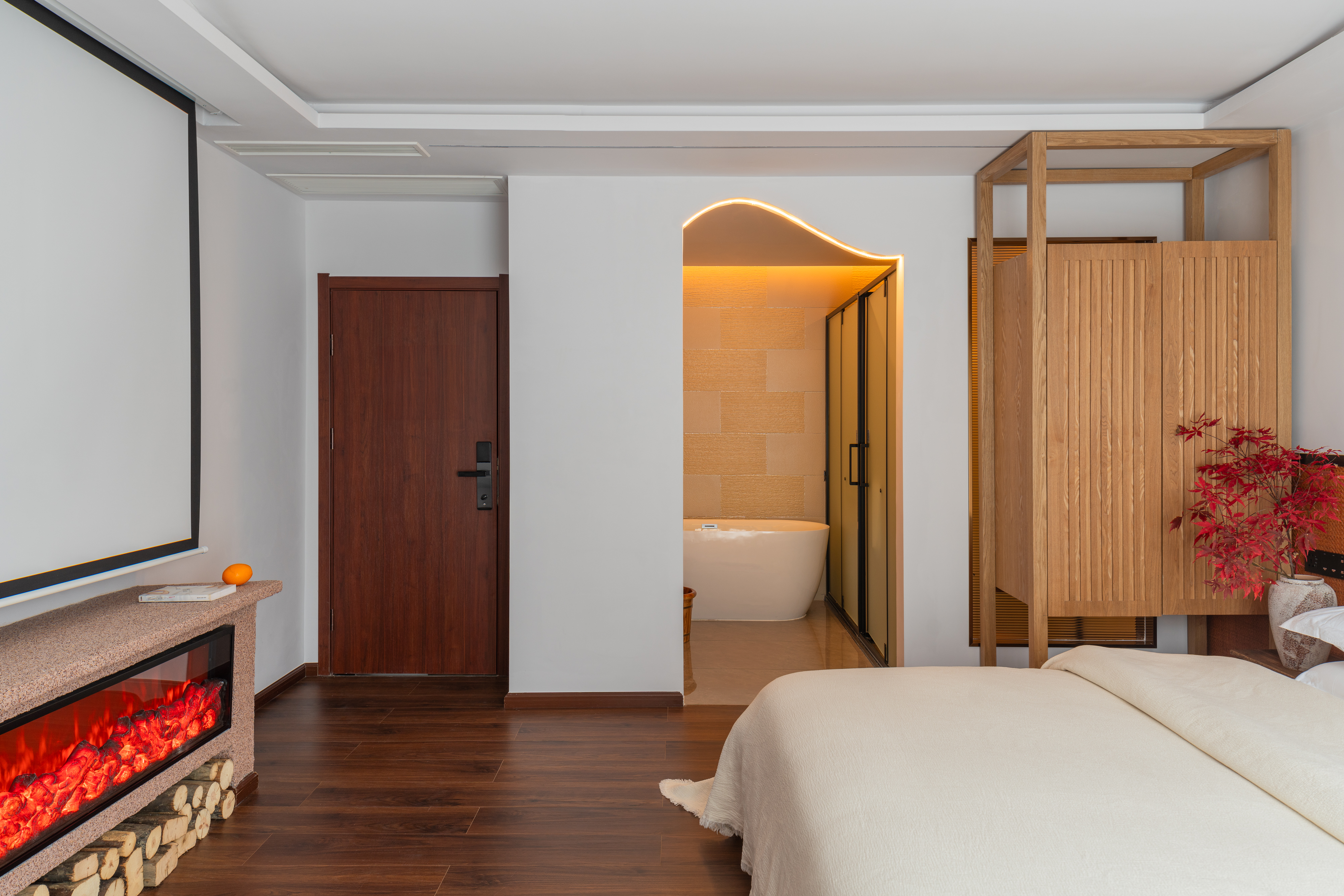 Featured Superior Smart Room (Double Bed) (Bathtub, Bathroom, Floor Heating, Air Conditioner)