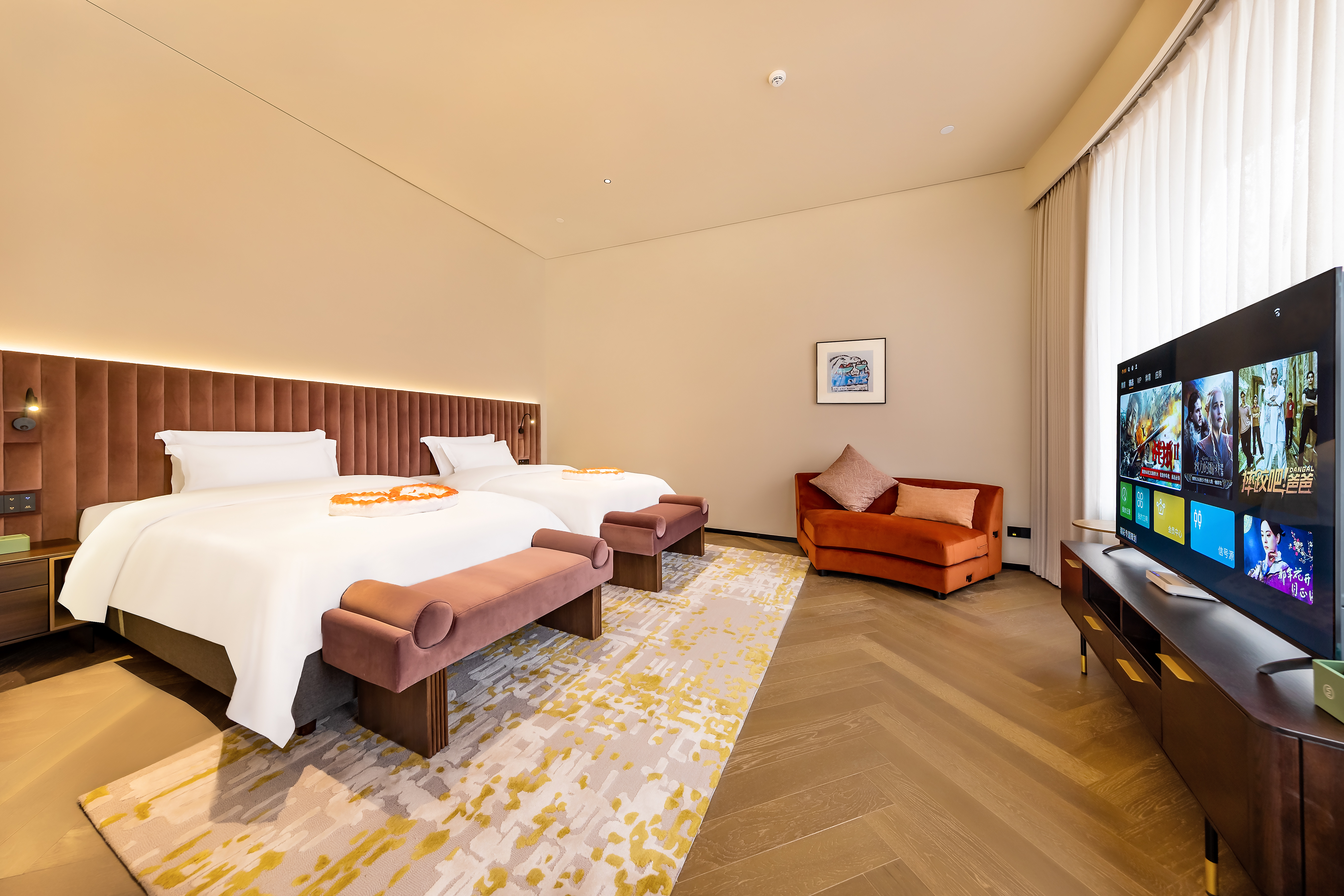 豪华婚庆套房（都市全景视野+舒眠）