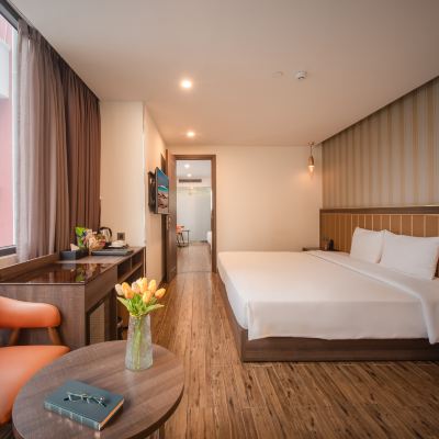 家庭連通城景房 芽莊V酒店優惠