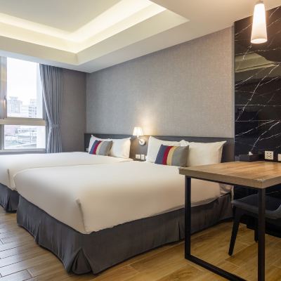 高級四人房  雀客旅館新北蘆洲優惠