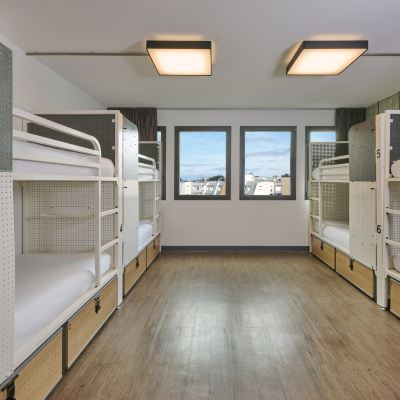 私人八人房（帶私人衛浴） 巴黎發電機旅館優惠