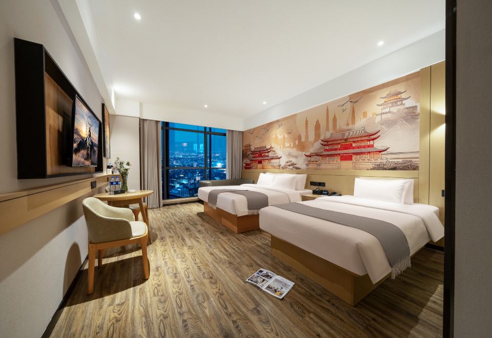 乐享亲密家庭房（智能客控+落地大窗+遮光窗帘）