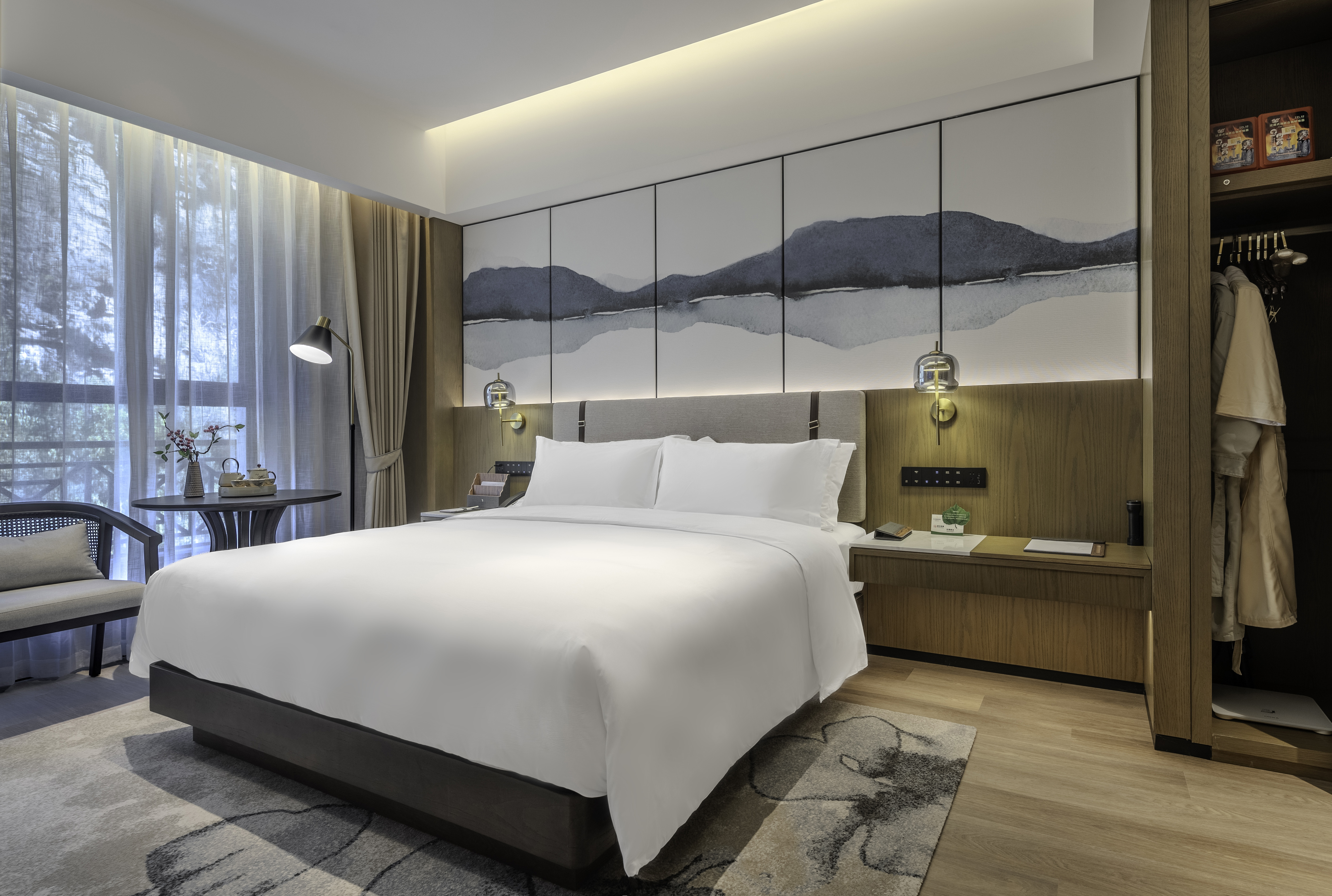 澜境雅致大床房-带私汤泡池