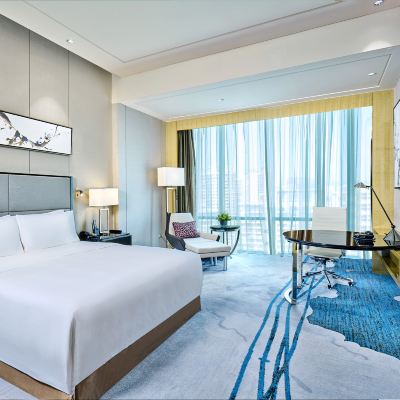 豪華大床房 河源滙景希爾頓逸林酒店優惠