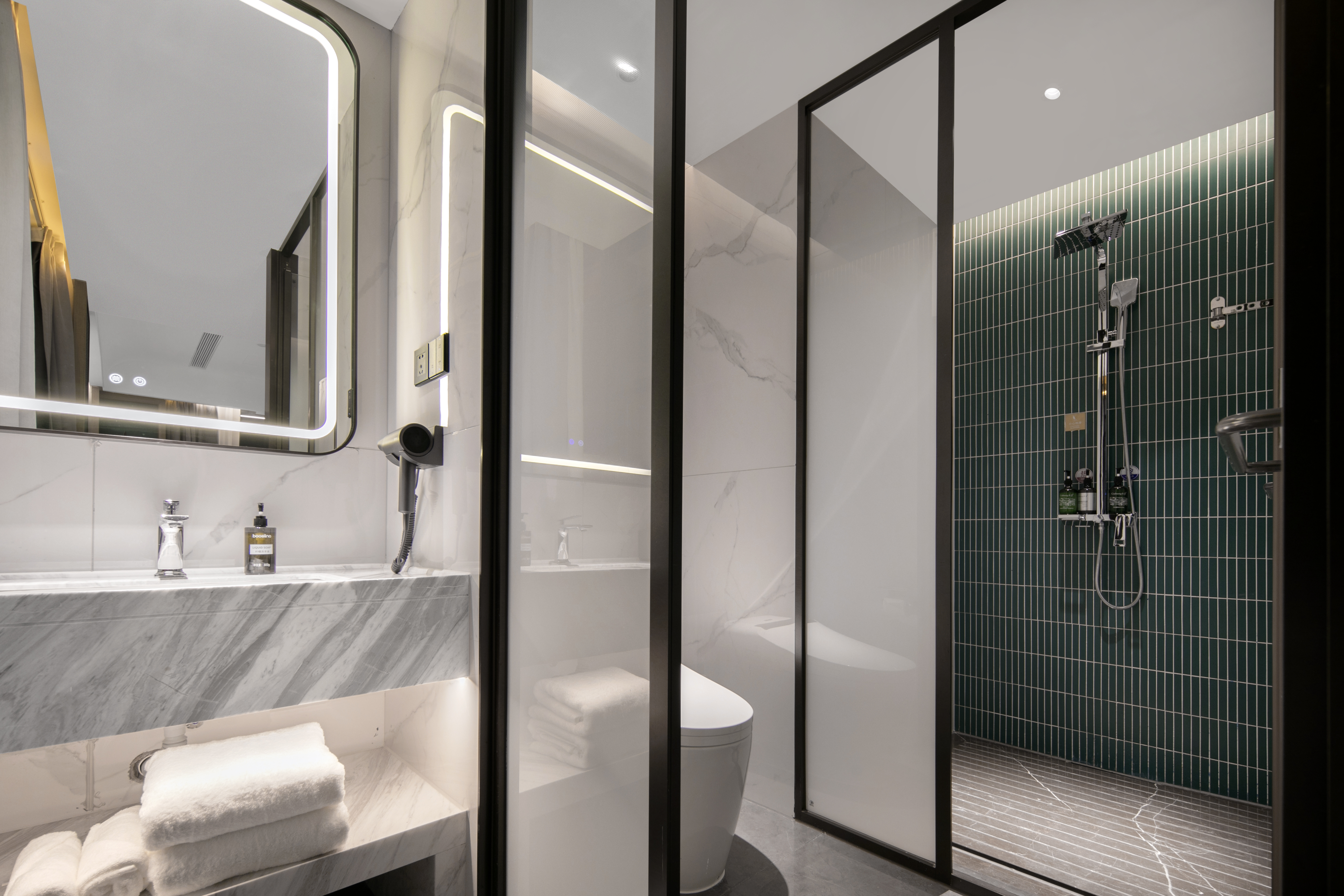 璞隐I奢品双床房（全景落地窗+深睡品牌床垫+全屋智控）