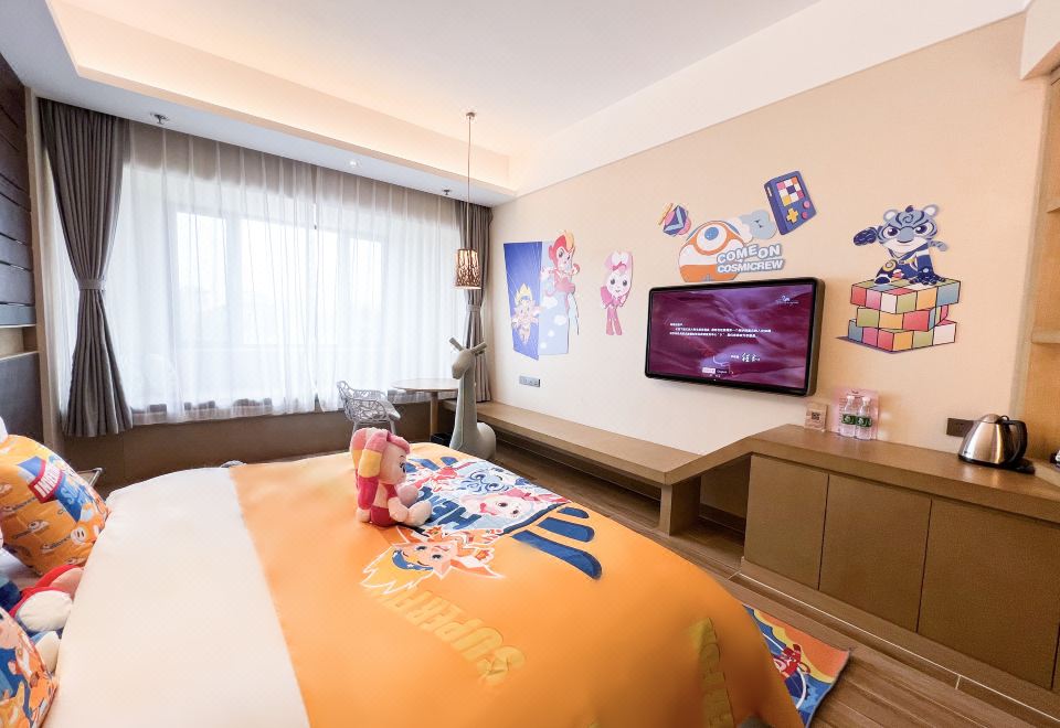 宇宙护衞队主题大床房