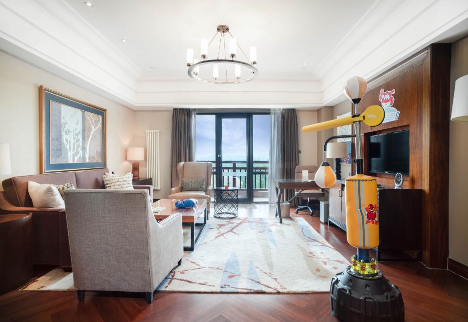 超级飞侠运动亲子单间大床套房