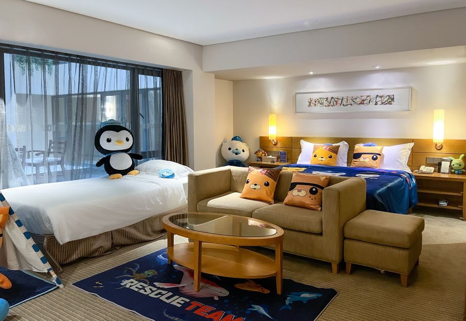 海底小縱隊主題親子大床房