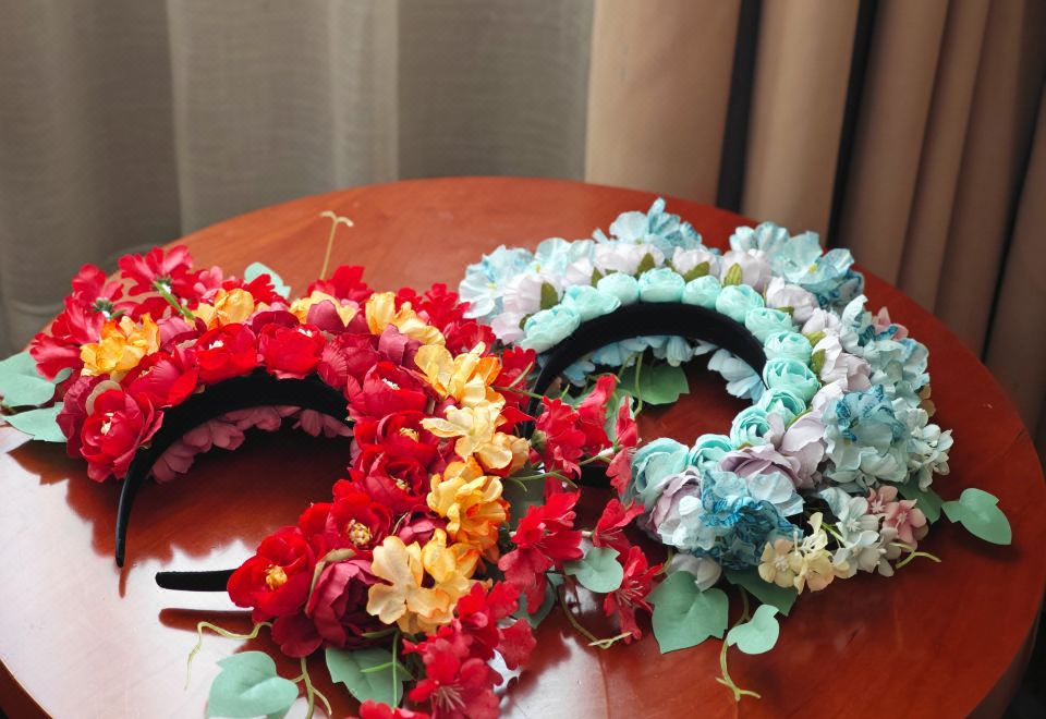 簪花主題大床房