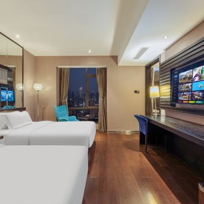 三床房 桔子水晶廣州白雲國際機場飯店優惠