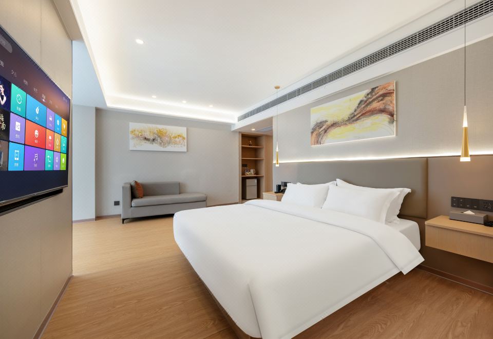臻選大床房B（智能客控+全景落地窗+小冰箱+乾濕分離）